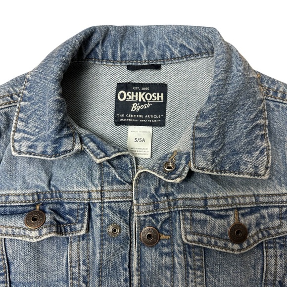 OshKosh B'gosh Blue Denim Jacket for Kids - Picture 2 of 5